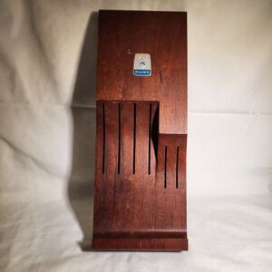 EKCO Flint Steakster Steak‎ Knife Wooden Stand/ Holder Only